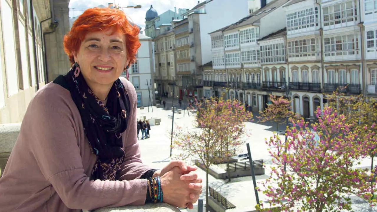 Maite Ferreiro (BNG), vicepresidenta da 
Deputaci&oacute;n de Lugo (Foto: Xan Carballa).