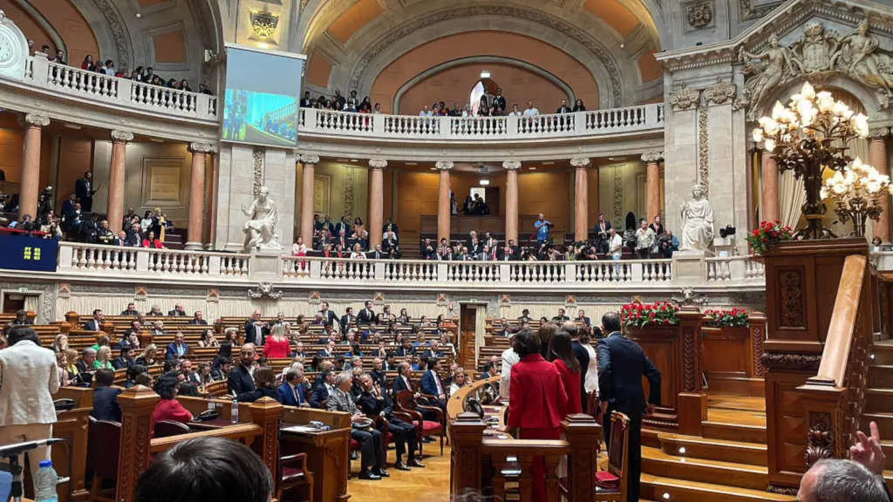 A Assemblei da Rep&uacute;blica esta terza feira (Foto: @ruimagodinho).