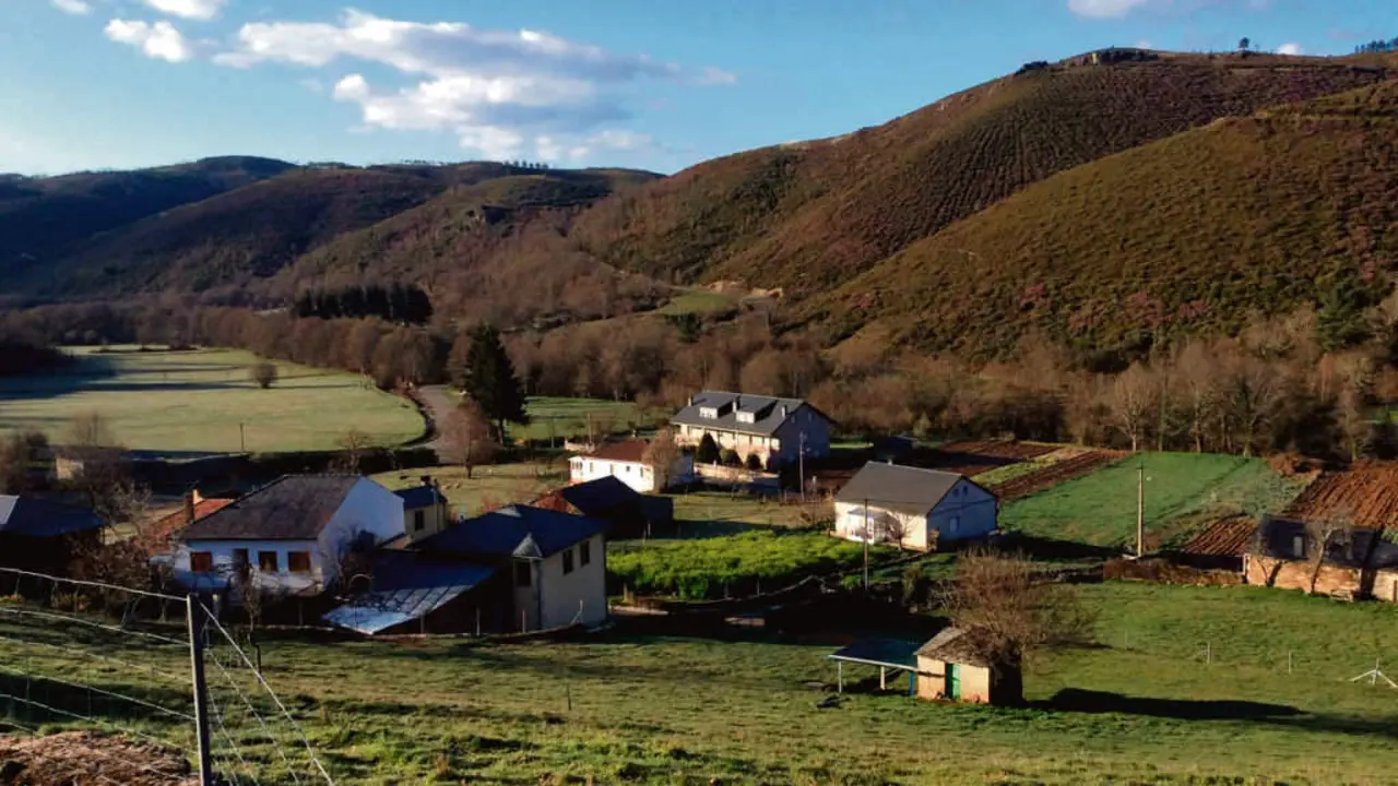 Aldea da Barxa, na Gudi&ntilde;a, comarca de Viana. (Foto: N&oacute;s Diario)