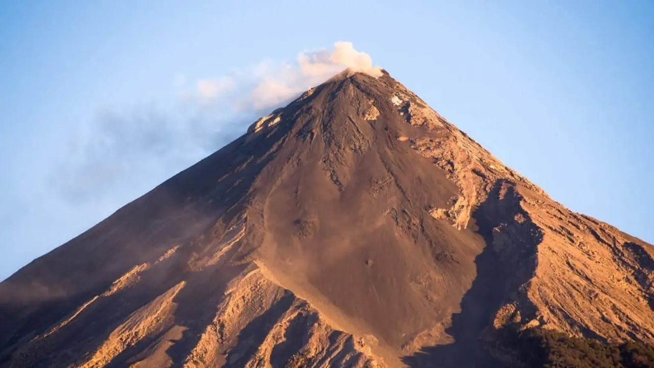 O Volc&aacute;n de Fuego, en Guatemala nunha imaxe de arquivo (Foto: Europa Press).