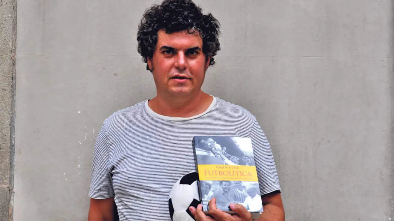 O autor, Ram&oacute;n Usall (Foto: S.G.).