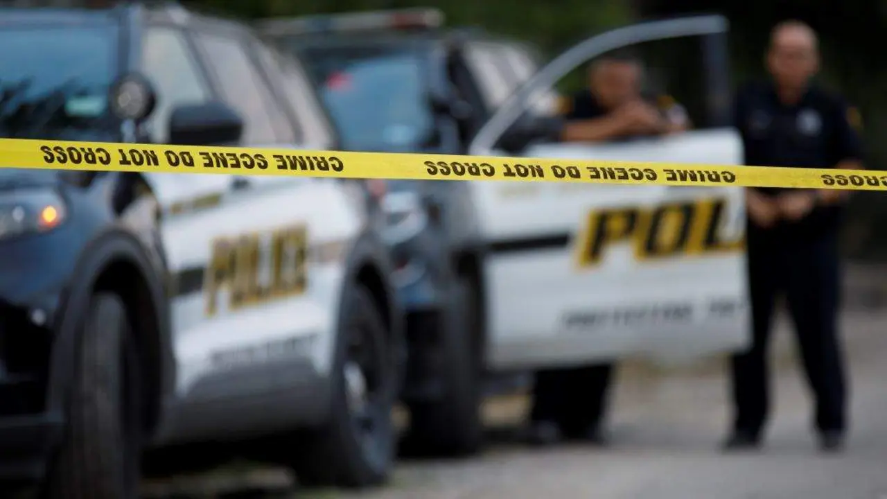 Zona acordonada pola polic&iacute;a de Texas despois dun tiroteo en xu&ntilde;o de 2022. Arquivo / Europa Press