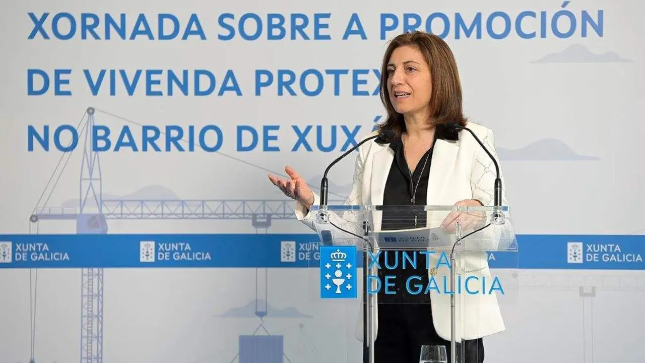 A conselleira de Medio Ambiente, Territorio e Vivenda, &Aacute;ngeles V&aacute;zquez, nunha imaxe de arquivo. (Foto: Xunta de Galiza)