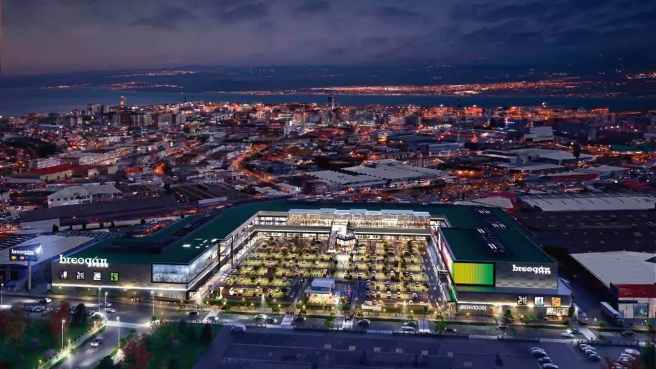 A finais de 2024 estar&aacute; operativa unha nova superficie comercial, o Breog&aacute;n Park, na Coru&ntilde;a, de 60.000 metros cadrados. (Foto: Breog&aacute;n Park)
