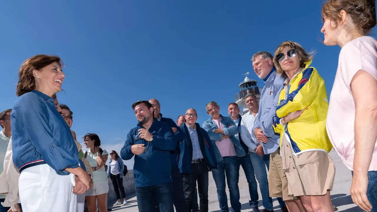 Visita da delegaci&oacute;n enviada pola Unesco para avaliar o proxecto de Xeoparque de Ortegal. (Foto: N&oacute;s Diario)
