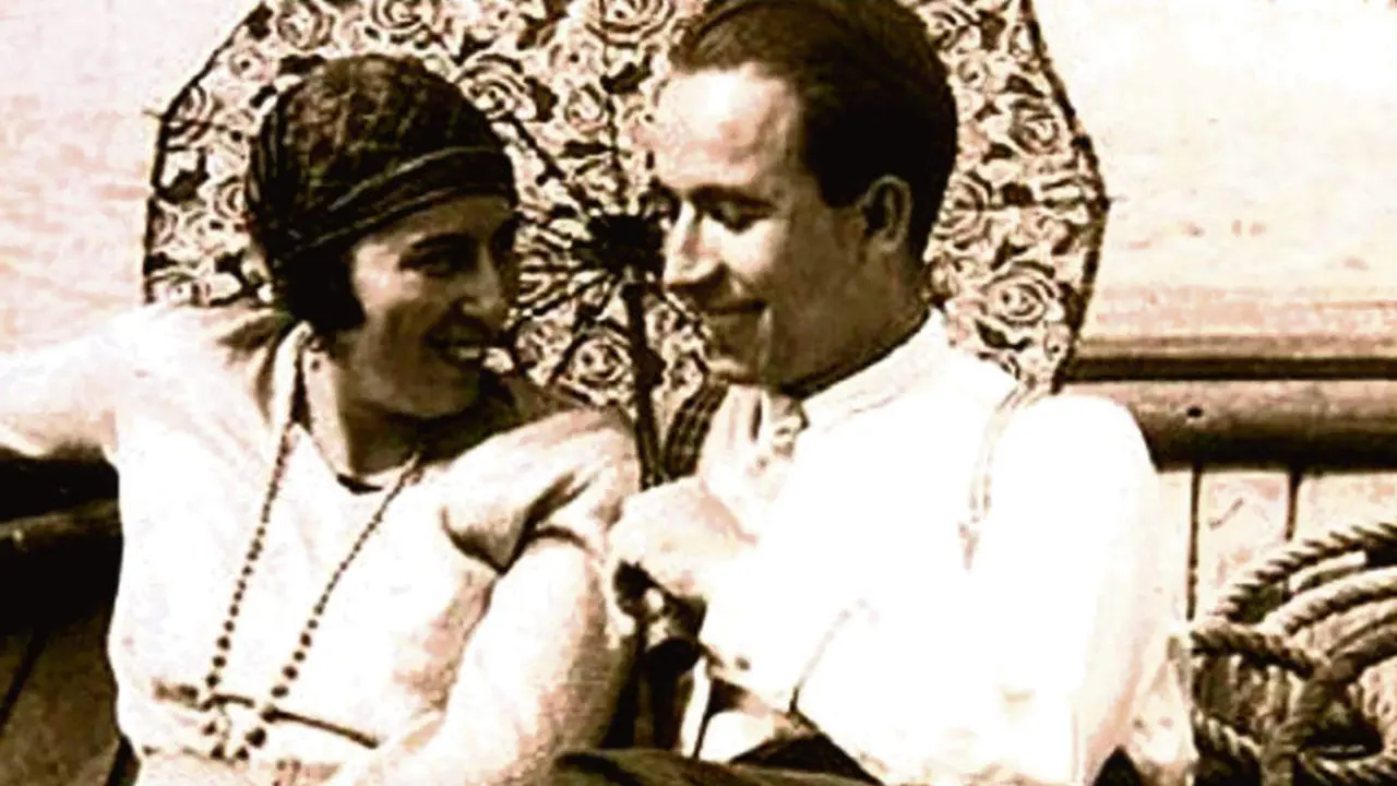 Alexandre B&oacute;veda e Amalia &Aacute;lvarez. (Foto: Fundaci&oacute;n Alexandre B&oacute;veda)