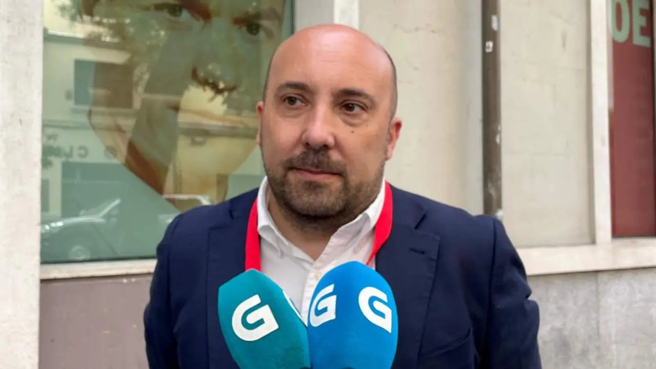 O secretario de Organizaci&oacute;n do PSdeG, Jos&eacute; Manuel Laxe Tu&ntilde;as, este s&aacute;bado 10 de xu&ntilde;o no Comit&eacute; Confederal do PSOE. (Foto: N&oacute;s Diario)