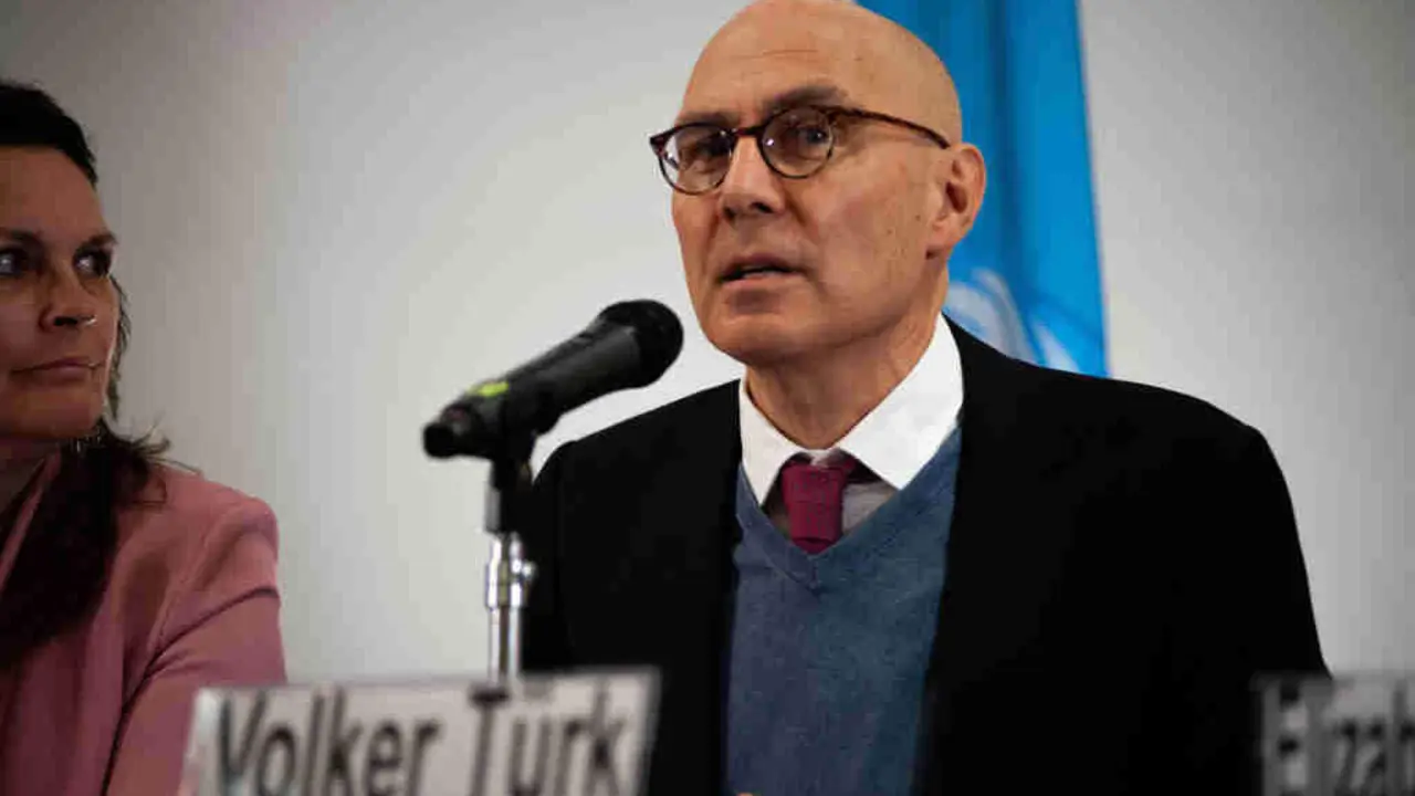 Volker T&uuml;rk. (Foto: Chepa Beltran / Vwpics / Europa Press / Contacto)