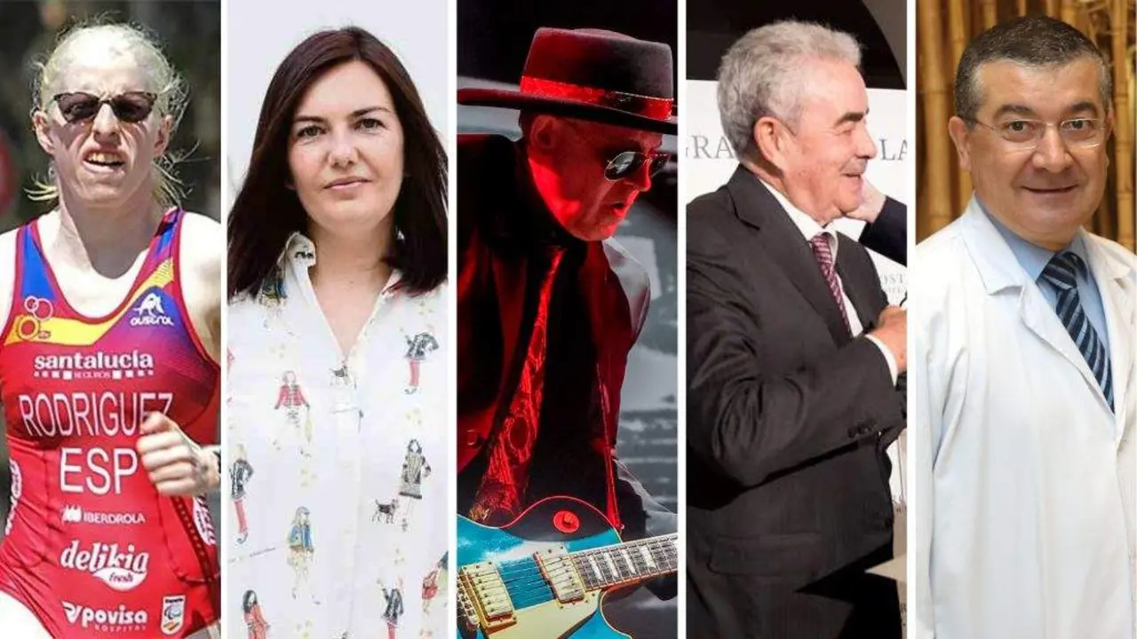 Susana Rodr&iacute;guez, Ledicia Costas, Juli&aacute;n Hern&aacute;ndez (Siniestro Total), Lino de Prado e Rafael L&oacute;pez.