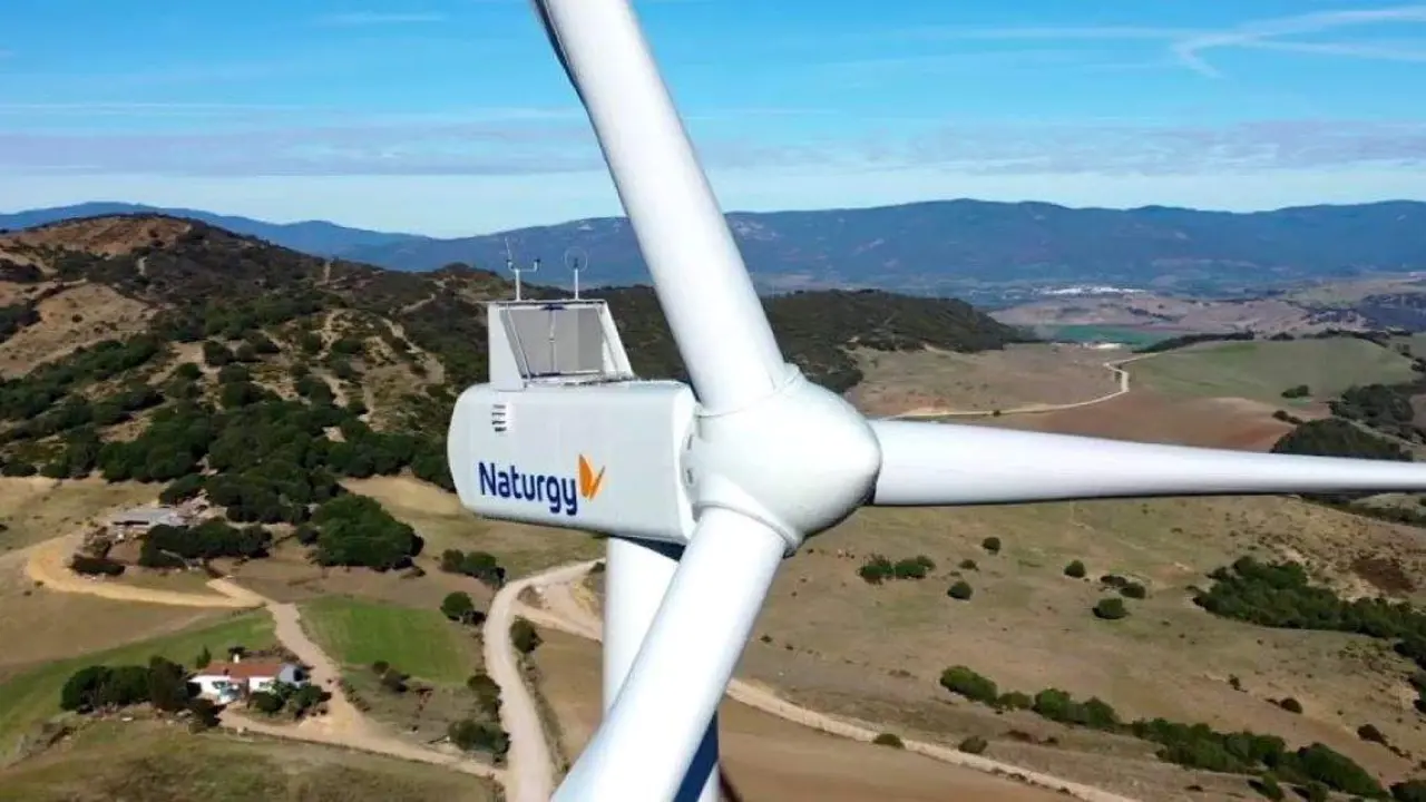 Parque e&oacute;lico da compa&ntilde;&iacute;a enerx&eacute;tica presidida por Francisco Reyn&eacute;s (Foto: Naturgy).