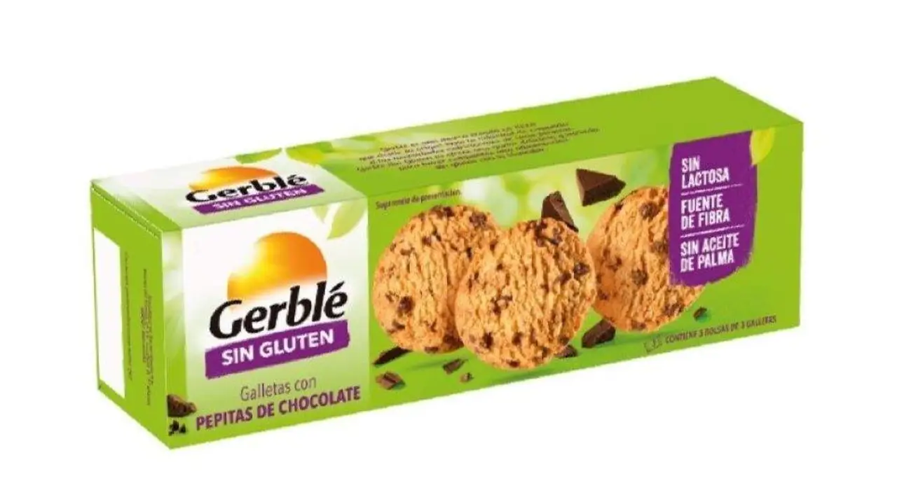 As galletas de Gerbl&eacute; cun lote retirado do mercado. (Foto: Europa Press)