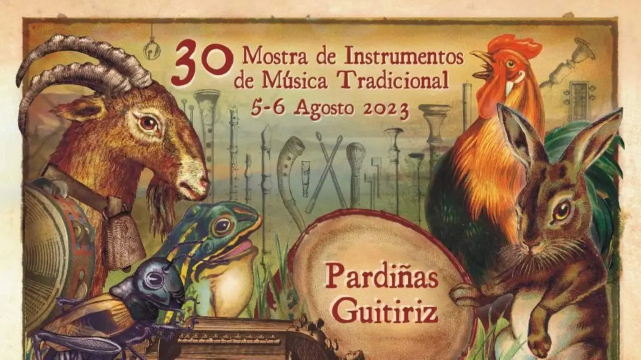 Cartaz da Mostra de Pardi&ntilde;as.