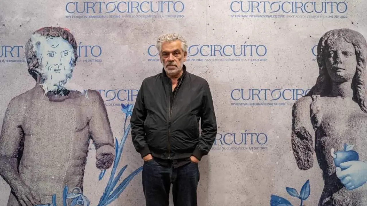 O director portugu&eacute;s Pedro Costa en Curtocircu&iacute;to 2022. (Foto: Cristina Pad&iacute;n)