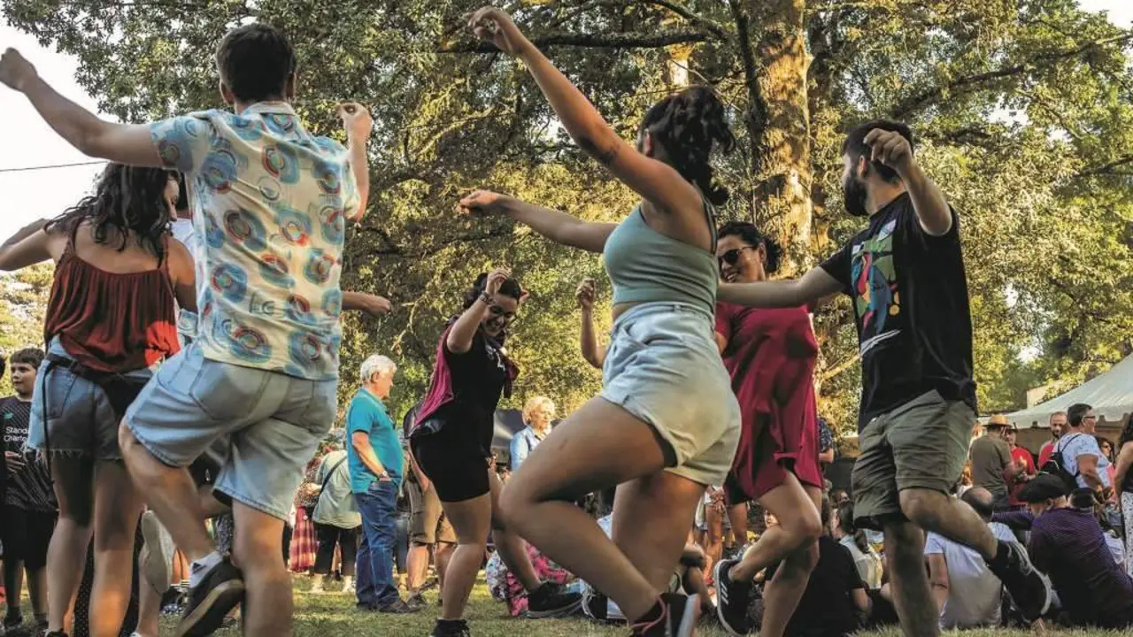 O Festival de Pardi&ntilde;as (na imaxe, edici&oacute;n de 2022) &eacute; un canto en cultura colectiva desde o rural. (Foto: Rosa Varela)