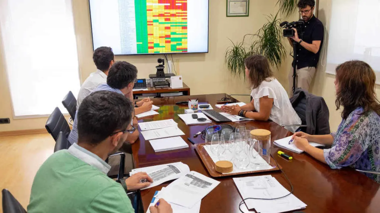 Reuni&oacute;n esta segunda feira da Oficina T&eacute;cnica da Seca (Foto: Xunta da Galiza).