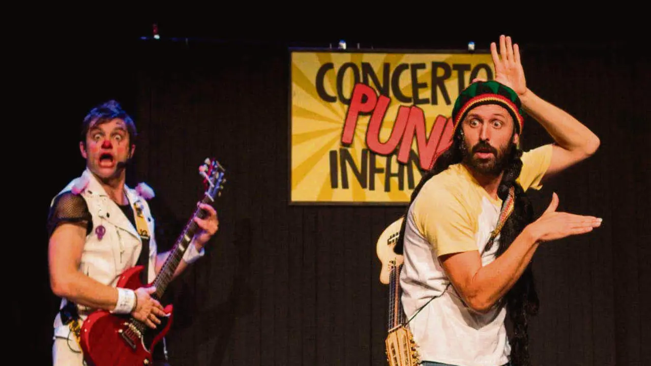 Peter Punk e Brais das Hortas, cl&aacute;sicos do punk infantil. (Foto: N&oacute;s Diario)