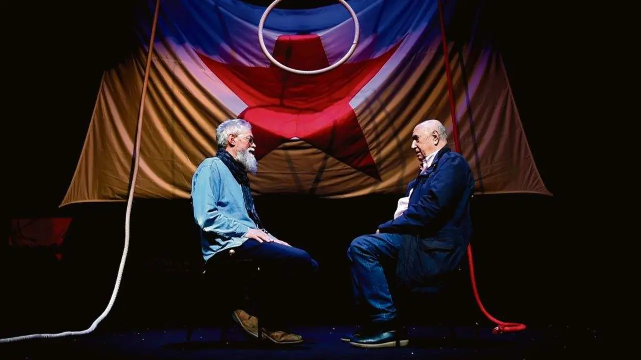 Quico Cadaval e Xos&eacute; Lu&iacute;s M&eacute;ndez Ferr&iacute;n. (Foto: Arraianos Produci&oacute;ns)