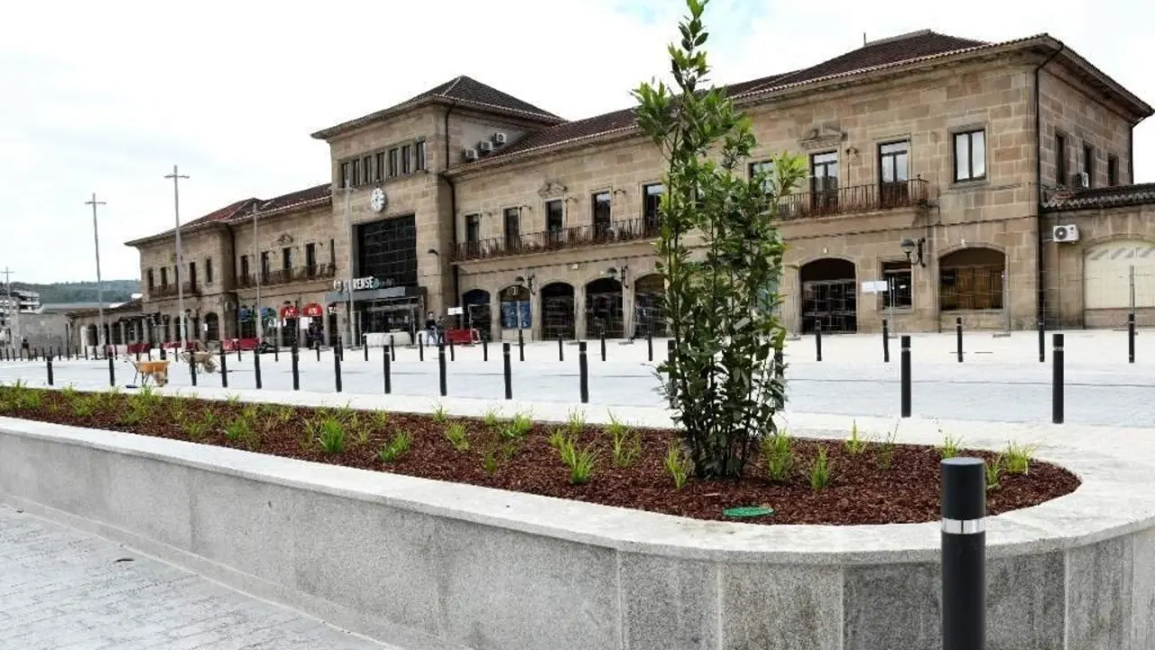 Estaci&oacute;n de Ourense. (Foto: Mitma)