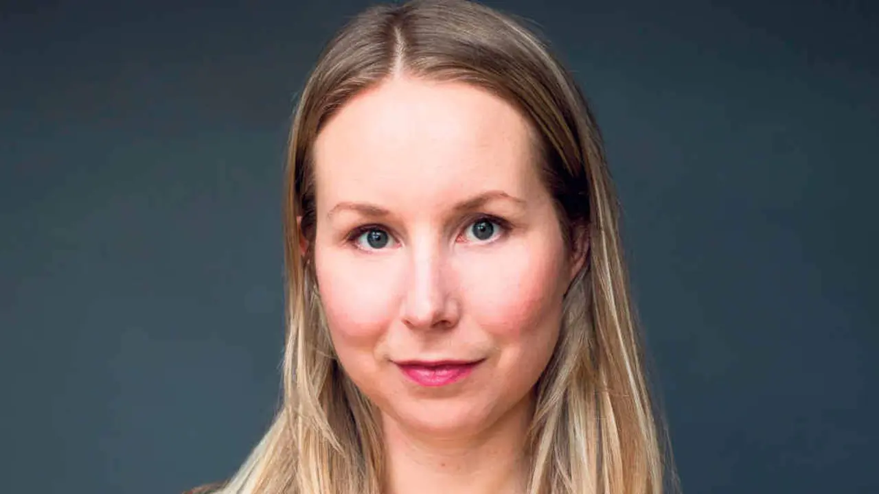 A autora islandesa Thora Hj&ouml;rleifsdottir (S. G.).