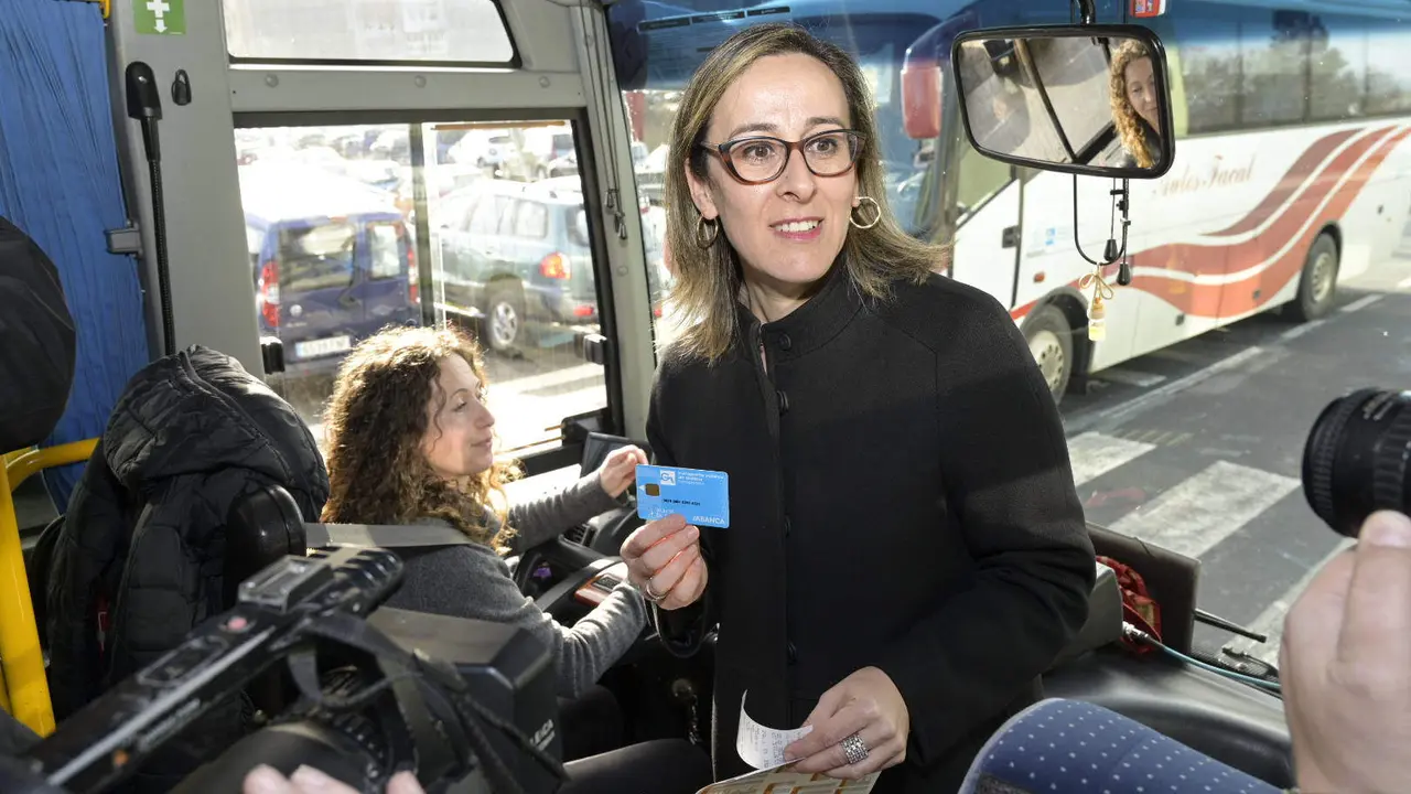 A conselleira de Infraestruturas e Mobilidade en funci&oacute;ns, Ethel V&aacute;zquez (Foto: Xunta da Galiza).