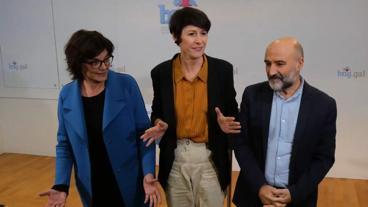 Carme da Silva, Ana Pont&oacute;n e N&eacute;stor Rego (Foto: N&oacute;s Diario).