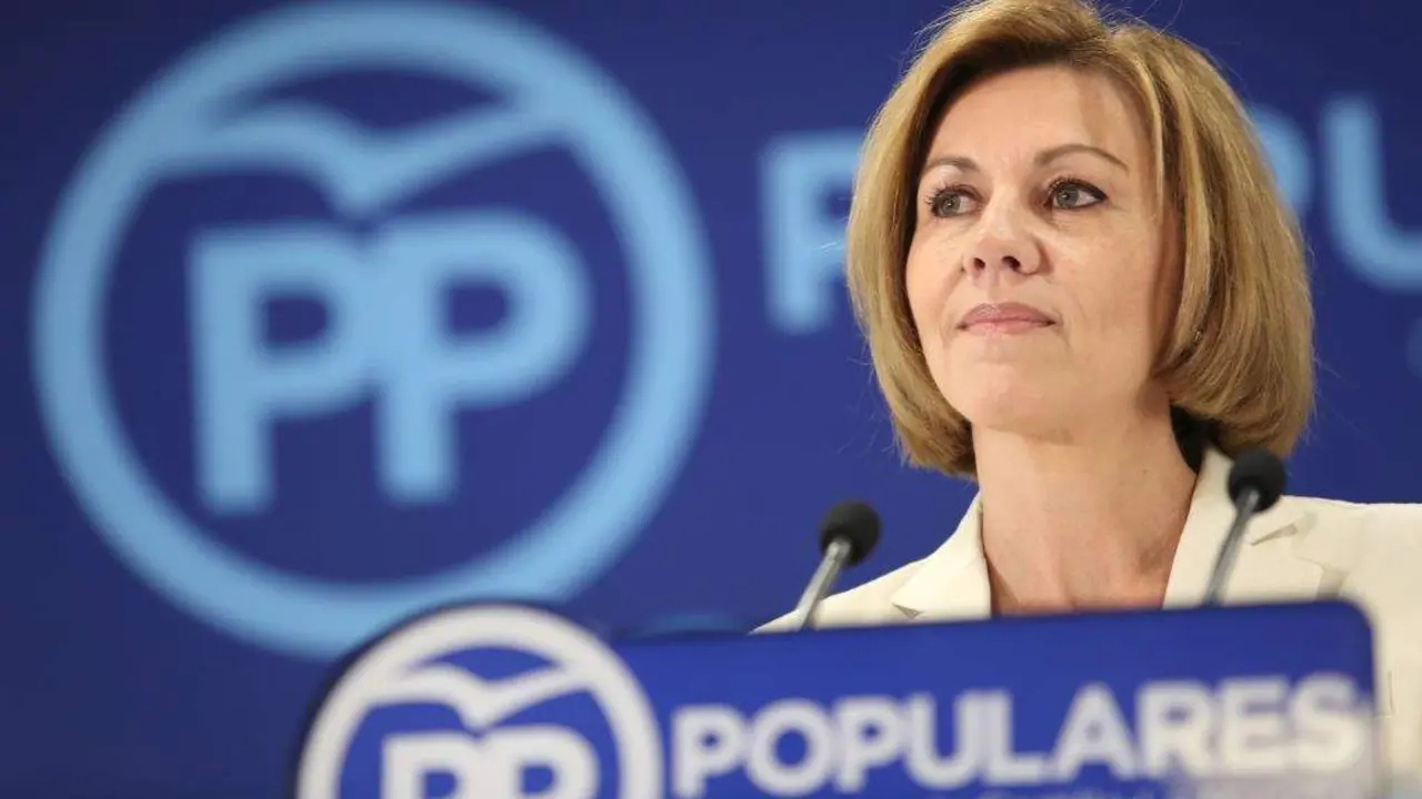 A ex secretaria xeral do PP, Mar&iacute;a Dolores de Cospedal. (Foto: Europa Press)