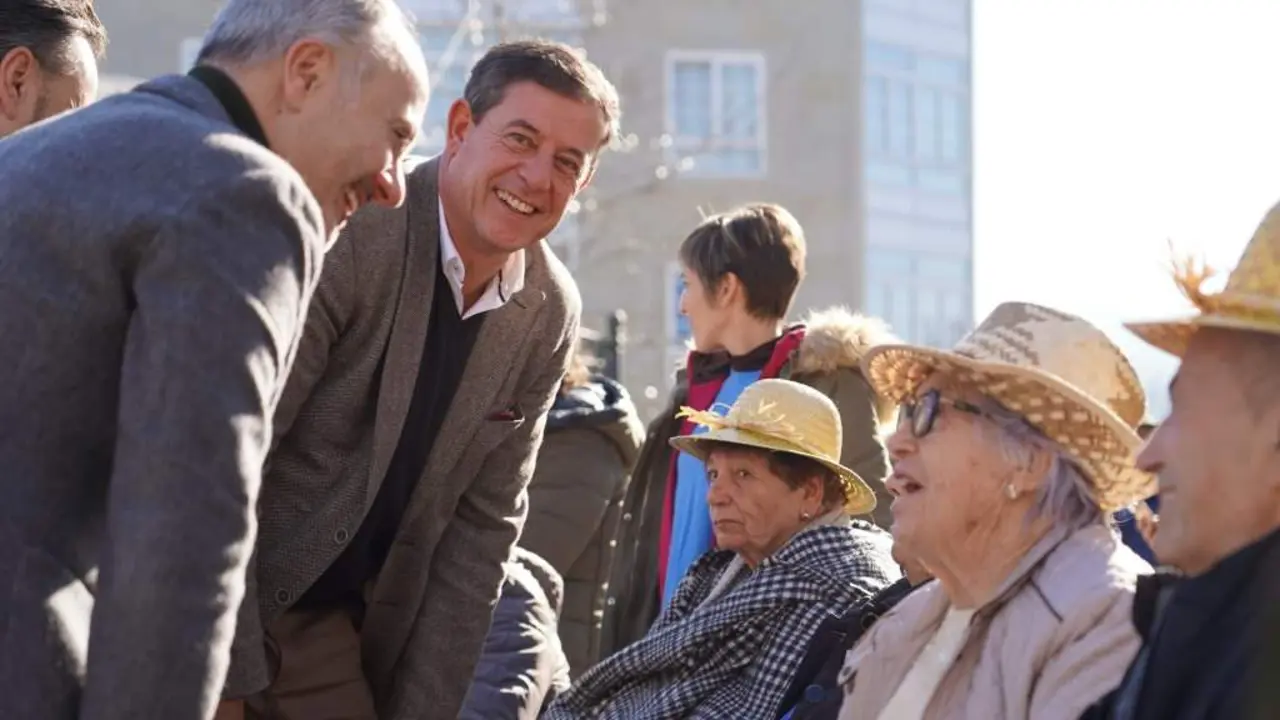 Jos&eacute; Ram&oacute;n G&oacute;mez Besteiro, esta sexta feira en Gondomar (comarca de Vigo). (Foto: N&oacute;s Diario)
