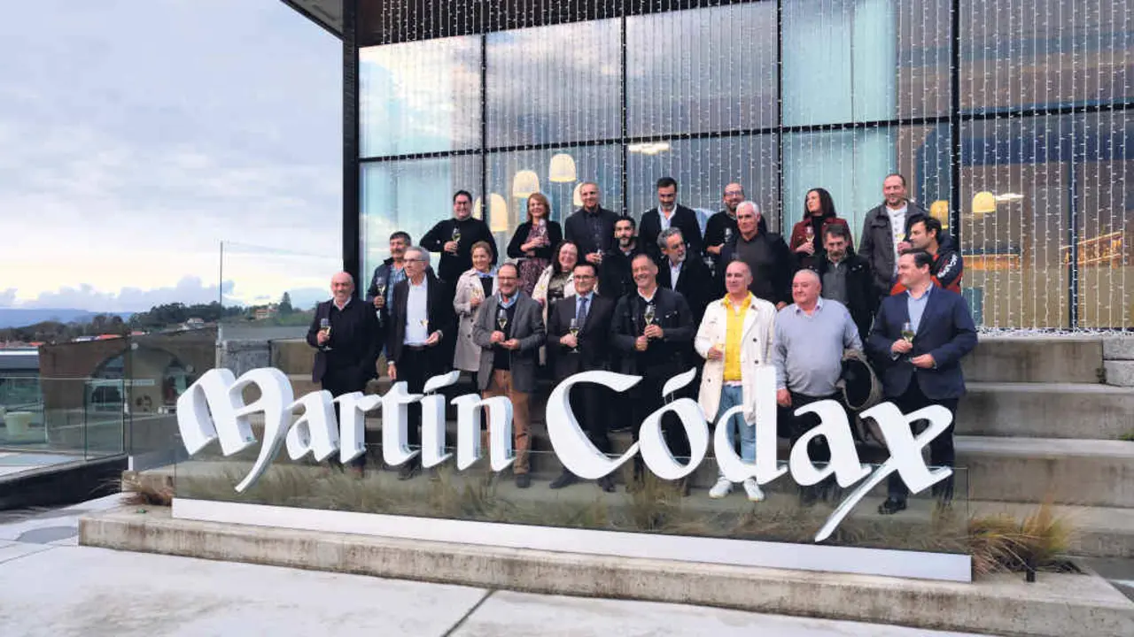 Presentaci&oacute;n do novo proxecto de Mart&iacute;n C&oacute;dax, esta quinta feira (Foto: N&oacute;s Diario).