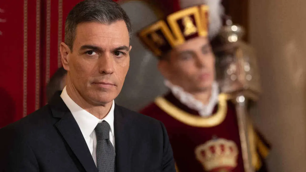 Pedro S&aacute;nchez, hoxe. (Foto: Eduardo Parra / Europa Press)