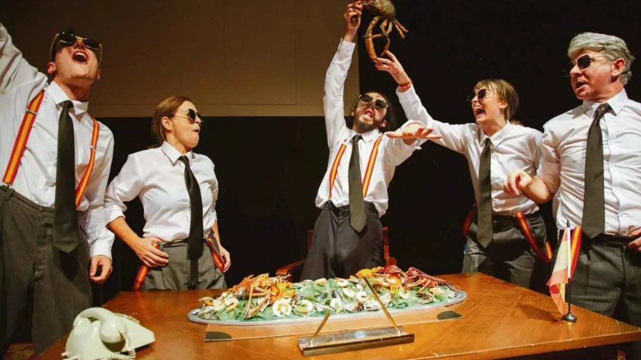 Unha escena de 'Iribarne', de ButacaZero. (Foto: Geraldine Leloutre)