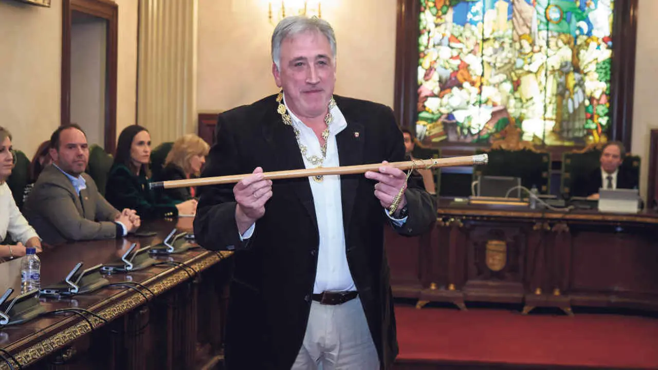 O alcalde de Iru&ntilde;a, Joseba Asiron (Foto: Eduardo Sanz / Europa Press).