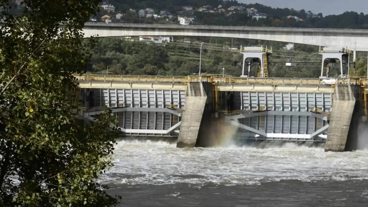Encoro de Velle, na cidade de Ourense. (Foto: Rosa Veiga / Europa Press)