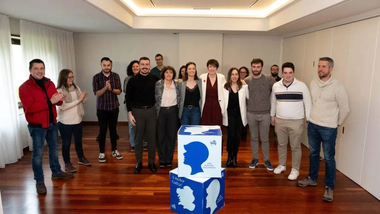 Candidatura do BNG por Lugo. (Foto: N&oacute;s Diario)