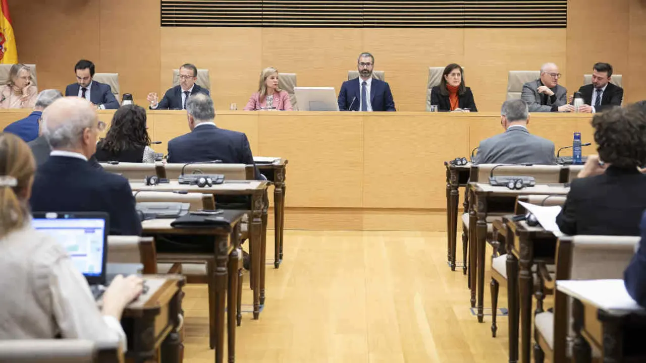 Comisi&oacute;n de Xustiza no Congreso espa&ntilde;ol, onte. (Foto: Congreso)