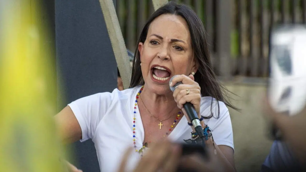 Mar&iacute;a Corina Machado, l&iacute;der da oposici&oacute;n venezolana. (Foto: Europa Press / Jimmy Villalta)