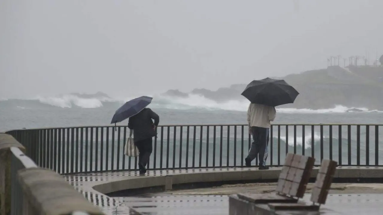 Temporal na Coru&ntilde;a. (Foto: M. Dylan / Europa Press)