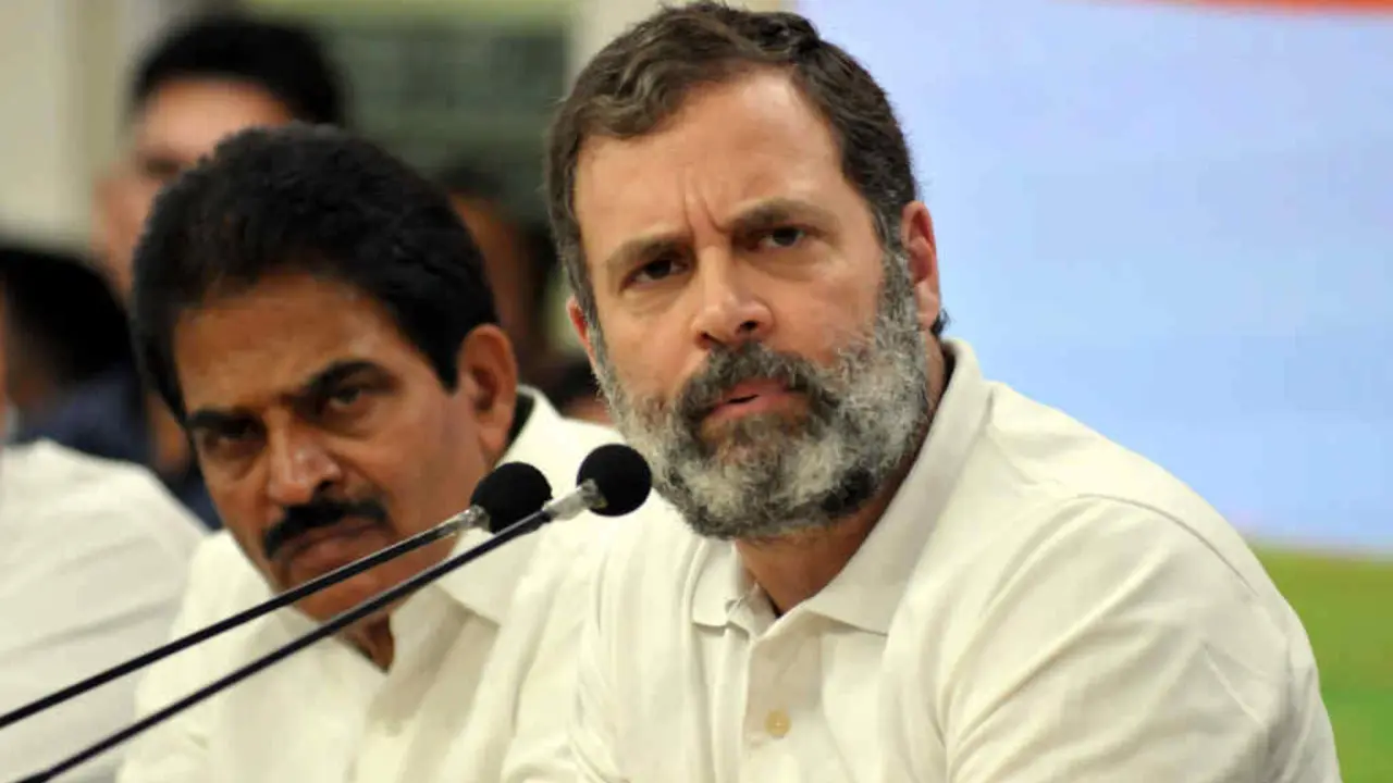 O l&iacute;der do Congreso Nacional Indio, Rahul Gandhi. (Foto: Ravi Batra / Europa Press / Contacto)