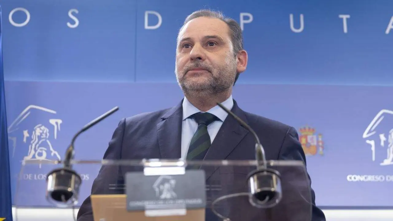 Jos&eacute; Luis &Aacute;balos, esta terza feira, en rolda de prensa. (Foto: Eduardo Parra / Europa Press)