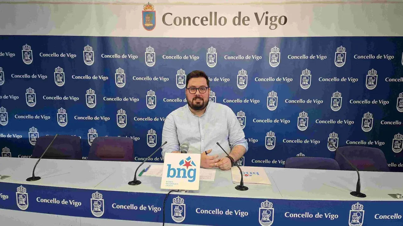O portavoz do BNG en Vigo, Xabier P&eacute;rez Igrexas. (Foto: Pedro Davila / Europa Press)