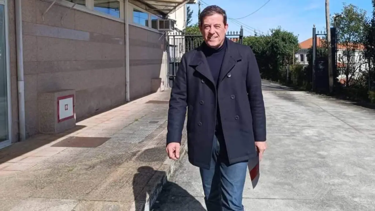 Jos&eacute; Ram&oacute;n G&oacute;mez Besteiro, esta terza feira (Foto: Europa Press).