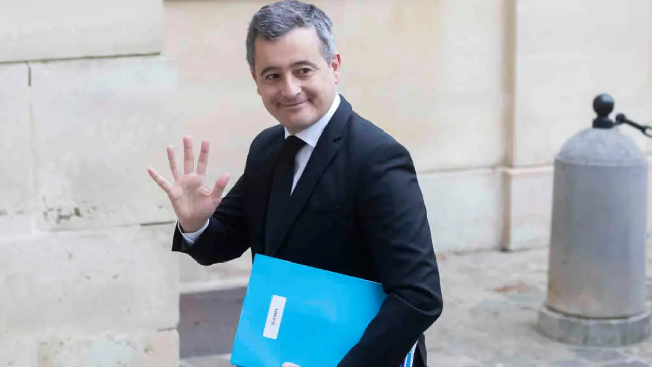 O ministro de Interior franc&eacute;s, G&eacute;rald Darmanin. (Foto: Vincent Isore / Europa Press / Contacto)
