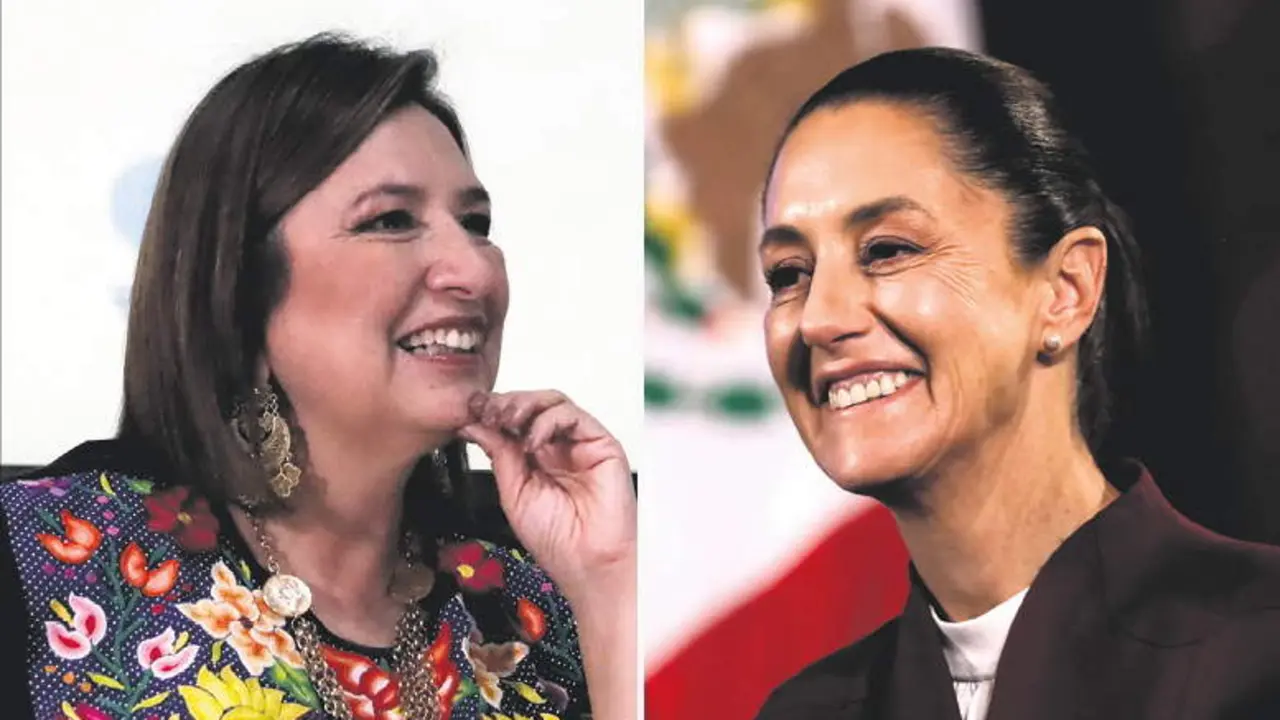 X&oacute;chitl G&aacute;lvez e Claudia Sheinbaum, candidatas a suceder a Andr&eacute;s Manuel L&oacute;pez Obrador. (Foto: Europa Press).