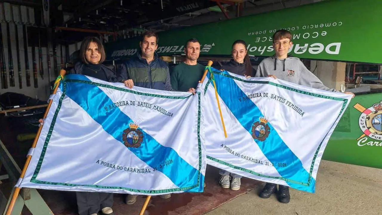 Presentaci&oacute;n da V Bandeira Bateis Concello da Pobra. (Foto: Concello da Pobra do Carami&ntilde;al).