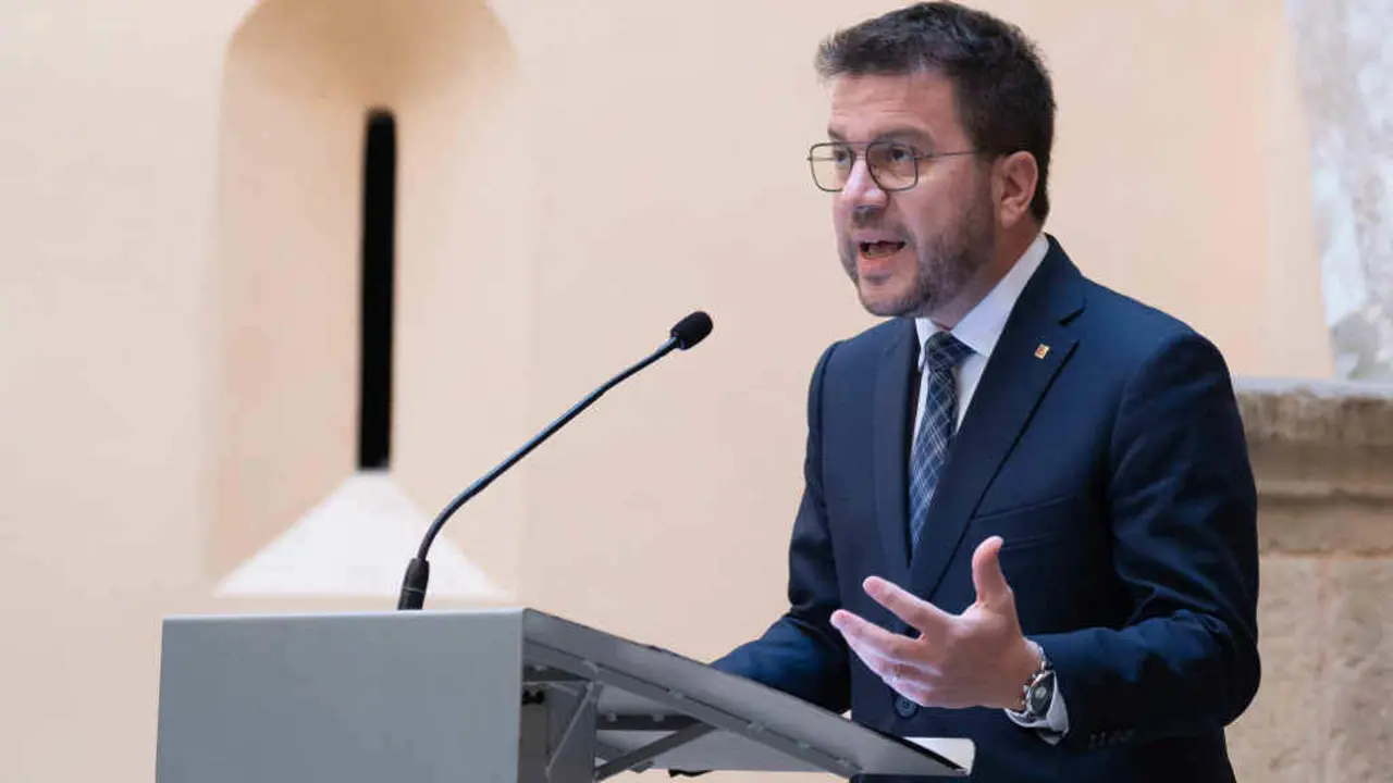 Pere Aragon&egrave;s, a terza feira. (Foto: David Zorrakino / Europa Press)