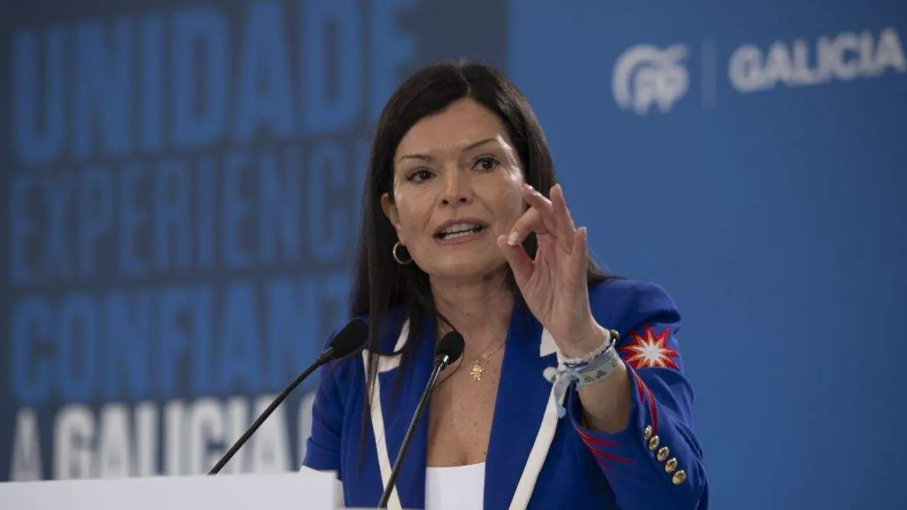 A senadora do PP e alcaldesa de Mos, Nidia Ar&eacute;valo. (Foto: Adri&aacute;n Irago / Europa Press)