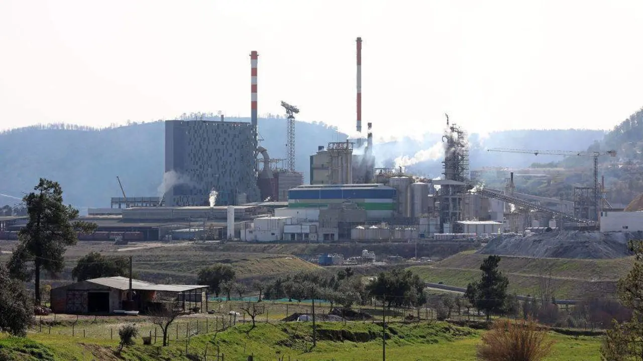 Planta de celulose de Altri em Vila Velha de Rod&atilde;o, Portugal (Foto: Altri).