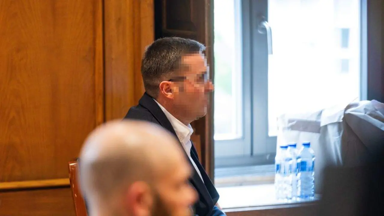 O acusado de matar co seu coche en marzo de 2022 a J&eacute;ssica M&eacute;ndez, Jos&eacute; Eir&iacute;n, durante o xu&iacute;zo. (Foto: Beatriz Ciscar / Europa Press)