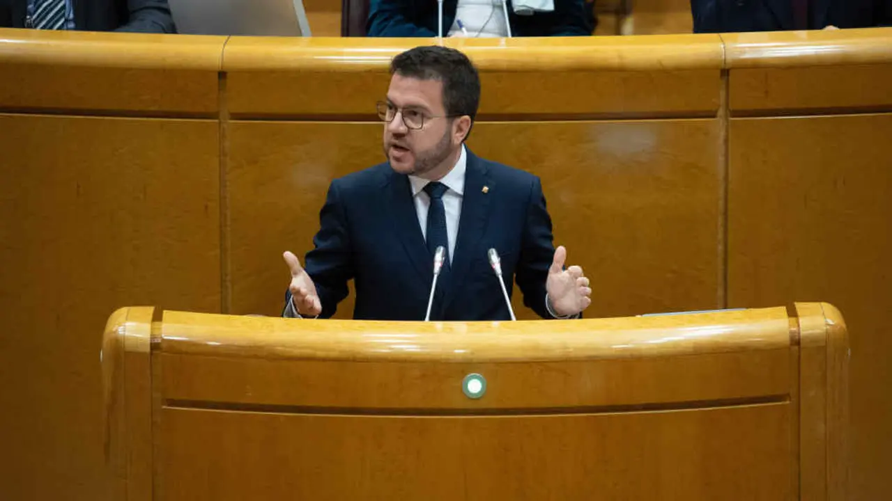 Pere Aragon&egrave;s, a segunda feira. (Foto: Alejandro Mart&iacute;nez V&eacute;lez / Europa Press)