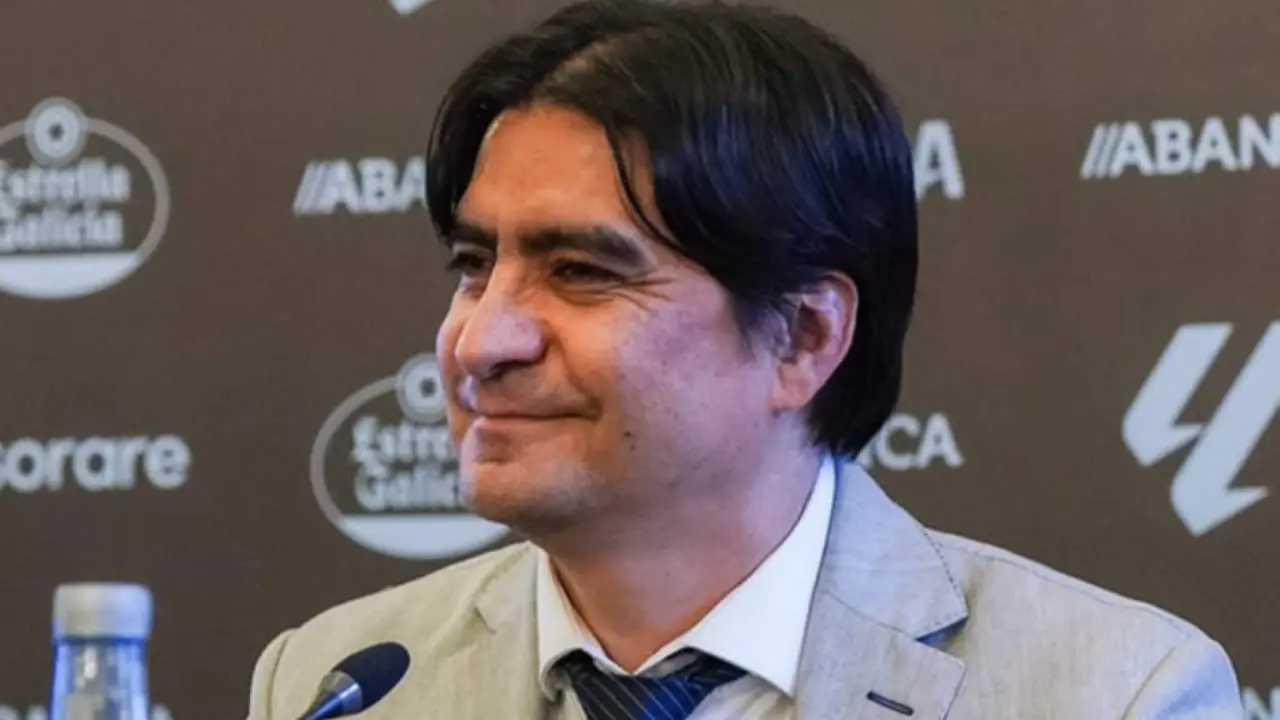 O director do f&uacute;tbol do Celta, Marco Garc&eacute;s, onte. (Foto: RC Celta).