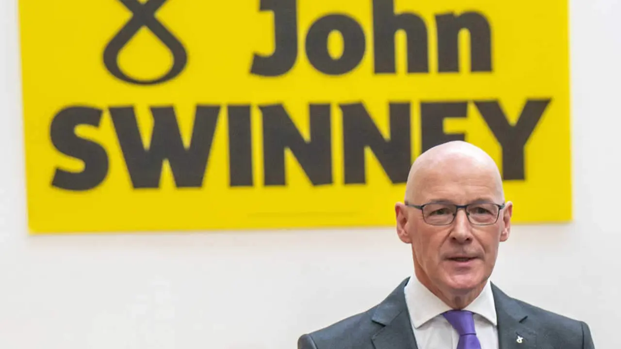 John Swinney, a quinta feira. (Foto: Jane Barlow / PA Wire / DPA v&iacute;a Europa Press)